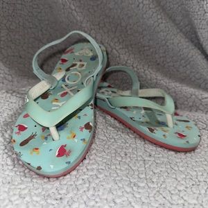 Roxy Girls Flipflops Size 10